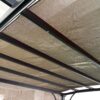 13' X 7.7' Outdoor Pergola Sun Shade Cover Cloth Patio Canopy Hdpe Permeable With Grommets - Brown - Image 12