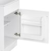 20" Bathroom Vanity With Sink, Freestanding Cabinet With Door Shelf And Adjustable Shelf, And Ceramic Construction - White - Image 19