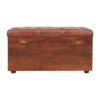Buffalo - Hide Leather Storage Trunk - Brown - Image 10