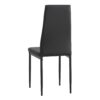 Modern Dining Chair (Set of 6) With Comfortable - Black - Image 9