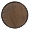 Transitional Decor Style Mango Wood Wall Mirror Wall Decor With Frame Of Solid Mango Wood For Bathroom, Entryway Console Lean Against Wall - Dark Brown - Image 6