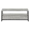 TV Stand, Console, Media Entertainment Center, Storage Drawers, Living Room, Bedroom, Contemporary, Modern - Gray - Image 3
