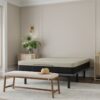 Gel Comfort - 8" Short Queen Firm Mattress - Black / Gray - Image 6