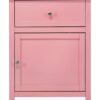 Chic Transitional Nightstand - Pink - Image 2