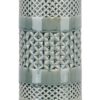 Casa - Contemporary Table Lamp (Set of 2) - Sage Green Crackle / Polished Nickel / White - Image 4