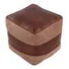 Cobbler - Pouf - Espresso / Tan - Image 3