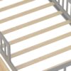 Twin Size Bed With Headboard Storage Rack, 2 Under Bed Drawers, 3 - Side Guardrails For Safety And Security - Gray - Image 13