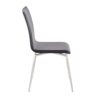 Mason - Contemporary Upholstered Chair (Set of 2) - Black - Image 3