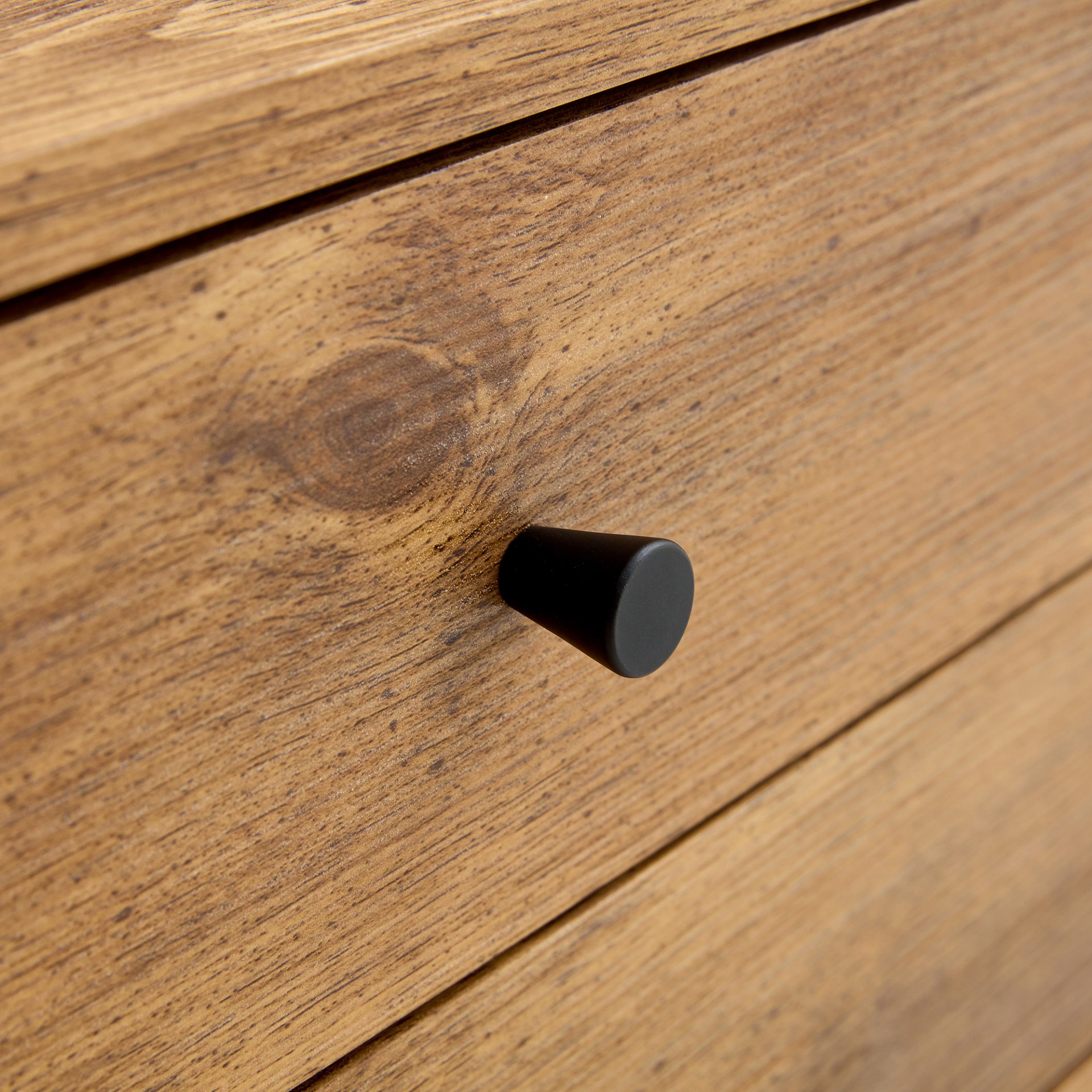 Double Drawer Bedside Table - Wood - Image 22