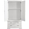 Elegant Traditional Armoire - White - Image 4
