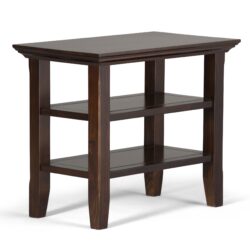Acadian - Narrow Side Table - Brunette Brown