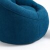 Bedding Bean Bag Sofa Chair High Pressure Foam Bean Bag Chair Adult Material With Padded Foam Padding Compressed Bean Bag With Footrest - Blue - Image 11