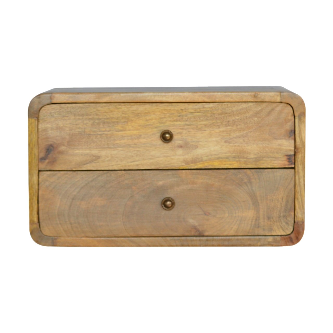 2 Drawer Floating Nightstand - Oak - Image 2