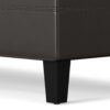 Afton - Storage Ottoman Bench - Tanners Brown - Image 20