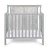 Connelly - Mini Crib With Mattress Pad - Gray, Rockport Gray - Image 7