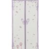 Priya II - Synthetic Leather Purple Wardrobe - Purple / White - Image 5