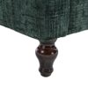 Modern Chenille 2 Seater Sofa With LED Light, USB Charging Port, And Storage Bag - Emerald - Image 20