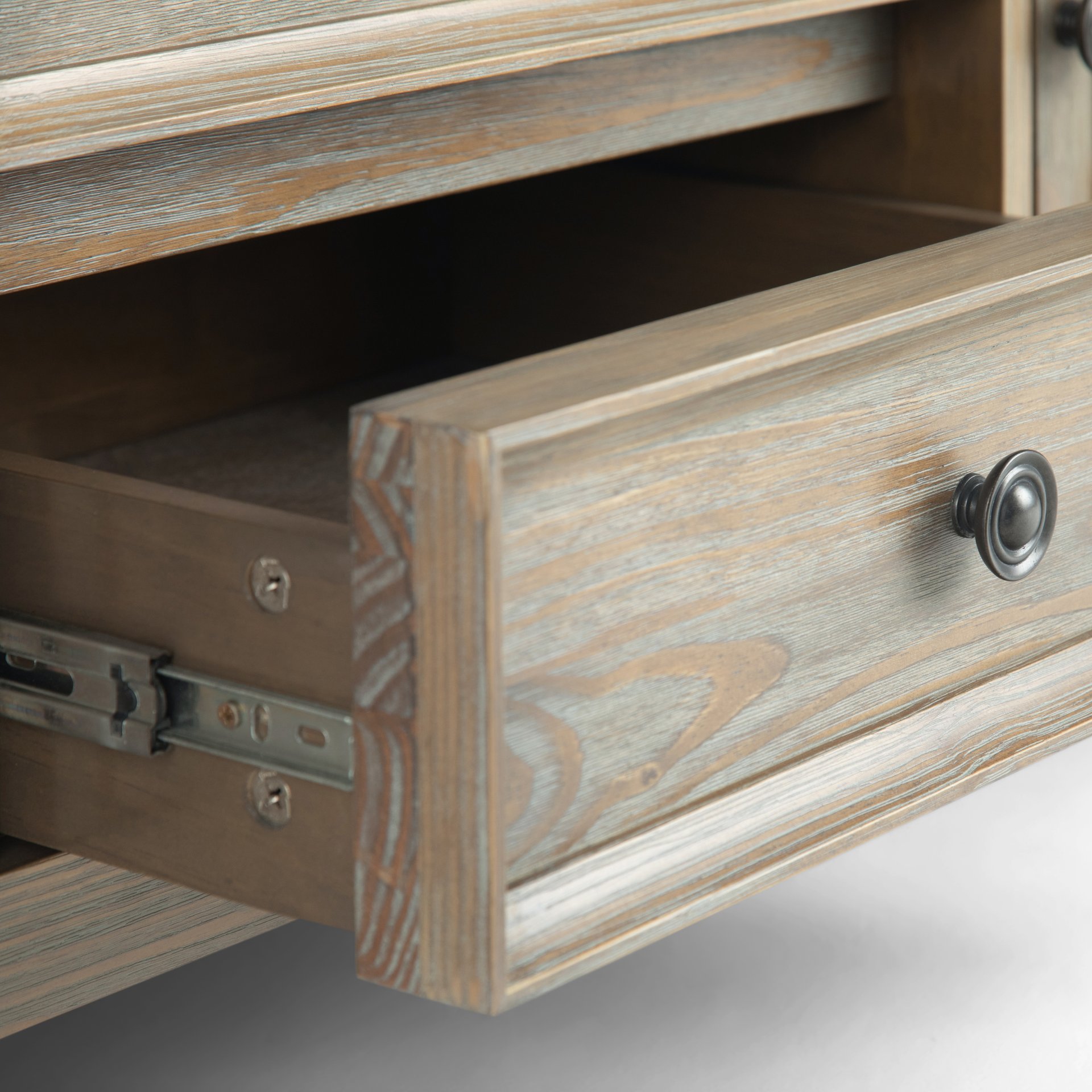 Amherst - Wide TV Media Stand - Distressed Gray - Image 4
