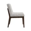 Edwyn - Linen Side Chair (Set of 2) - Gray - Image 3