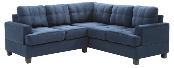 Sandridge - Sectional - Navy Blue