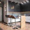 Amery - Adjustable Swivel Bar Stool - Denim Blue - Image 9