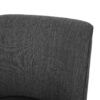 Modern Rustic Dining Chair (Set of 2) With Solid Wood Frame - Charcoal - Image 14