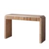 Rustic Modern Console Table With Drawer Storage - Natural Wood - Image 6