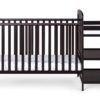 Ramsey - 3 In 1 Convertible Crib, Changer Combo - Espresso - Image 9