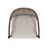 Americana - Mid-Century Modern Cane Back Counter Stool - Taupe Beige Textured Weave - Image 12