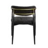 Jaramillo - 7 Pieces Dining Room Set - Gold / Rustic Espresso - Image 6