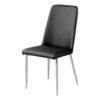 Dining Chair, Side, Upholstered For Dining Room, Comfortable Seating (Set of 2) - Black - Image 6