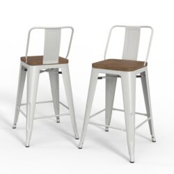 Rayne - Counter Height Stool (Set of 2) - White