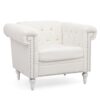 1 Seater Sofa - White - Image 8