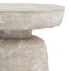 Robbie - Accent Table - Distressed White Wash - Image 5