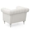 1 Seater Sofa - White - Image 12