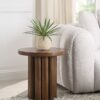 Loanna - Wooden Color End Table - Brown - Image 3