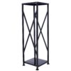 Decorative Firewood Storage Log Rack Holder For Outdoor Indoor Fireplace Fireplace Storage Log Rack Holder Wood Storage Logs Holder Fireside Holders - Black - Image 4