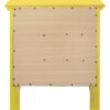 3 Drawer Nightstand - Yellow - Image 4