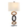 Hoops - Table Lamp (Set of 2) - Cedar / Bronze / White - Image 3