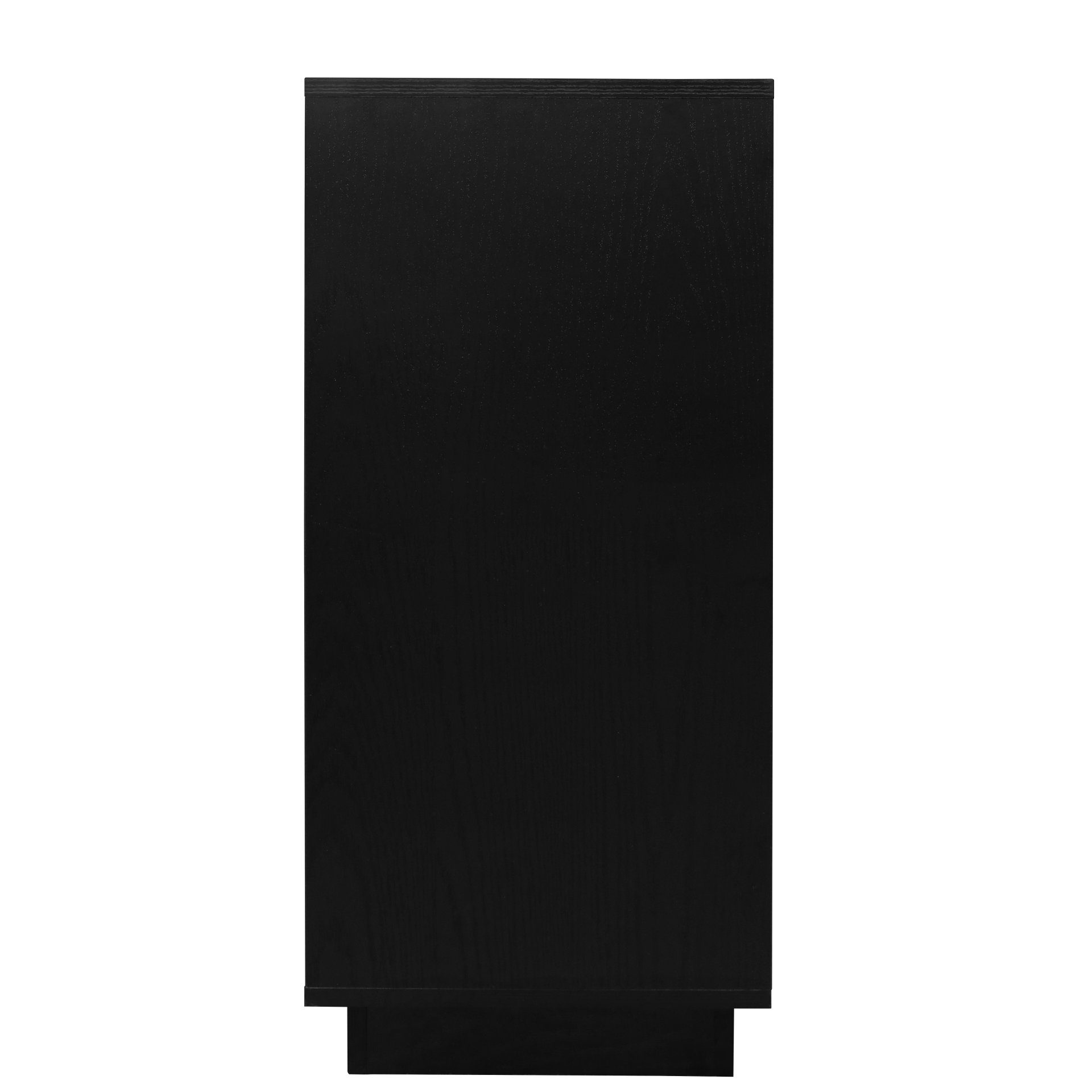 Storage Cabinet With Door For Living Room, Dining Room - Black - Image 9