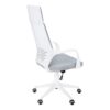 Office Chair, Adjustable Height, Swivel, Ergonomic, Armrests, Modern - White - Image 3