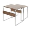 Tea Side Mid-Century Modern Nesting Tables - Walnut - Image 3
