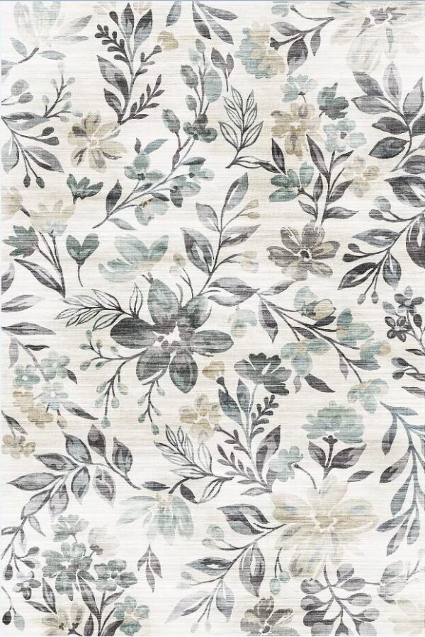 Fenix - Accent Rug - White / Gray
