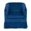 27.36" Wide Swivel Chair - Blue - Image 7