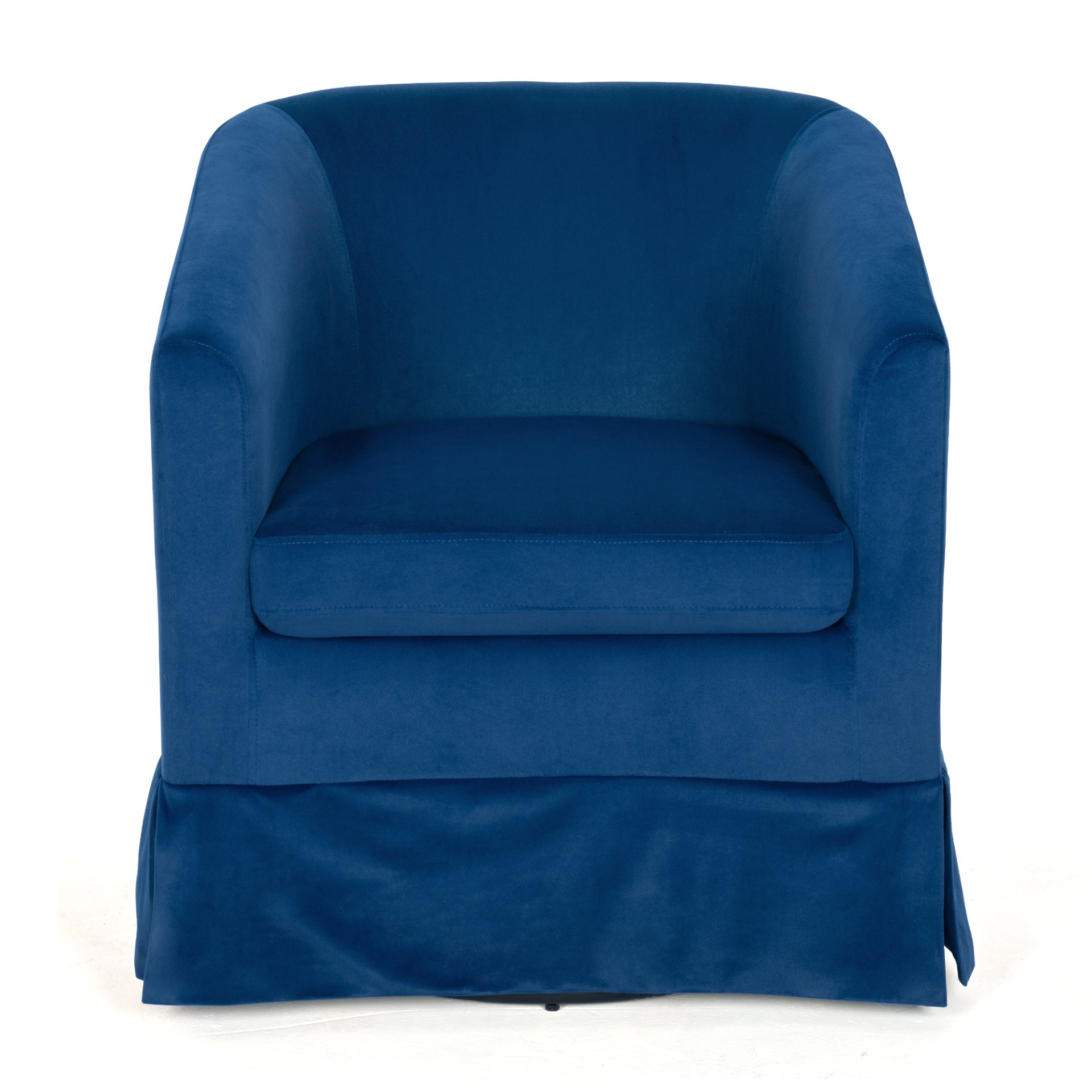 27.36" Wide Swivel Chair - Blue - Image 7