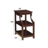 Wasaki - Accent Table With USB - Espresso - Image 9
