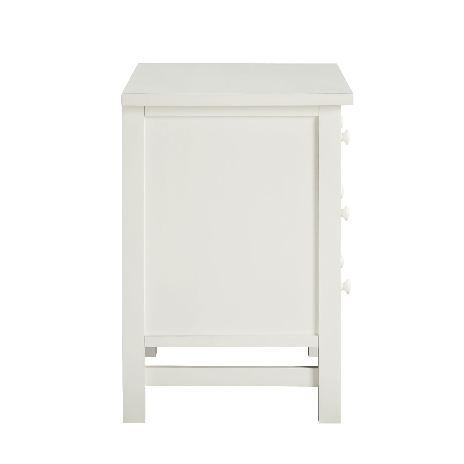 Georgina - 4 Drawer Storage Nightstand - Antique White - Image 10