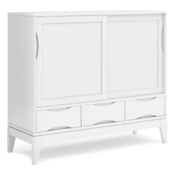 Harper - Medium Storage Cabinet - White