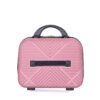 2 Piece Luggage Sets Lightweight Suitcase, Spinner Wheels, (20/14) - Pink - Image 18