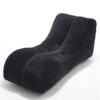 Creative Bean Bag Sofa Chair With High Quality Sponge Filling - Black - Image 14
